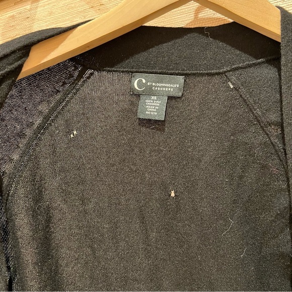 C by Bloomingdales Cashmere Cardigan - Picture 6 of 9